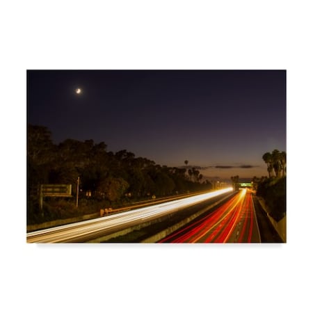 Chris Moyer 'Passing By Highway' Canvas Art,22x32